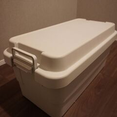 無印良品 ポリプロピレン収納ボックス（大型）／フタ付きの画像