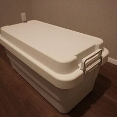 無印良品 ポリプロピレン収納ボックス（大型）／フタ付きの画像