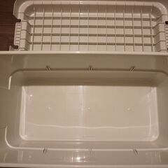 無印良品 ポリプロピレン収納ボックス（大型）／フタ付きの画像