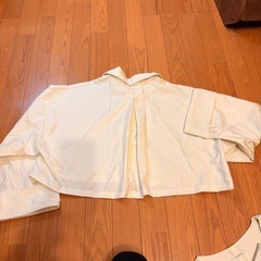 hinari 3WAY トレンチコート　アイボリー　Sサイズ　長袖　コートの画像