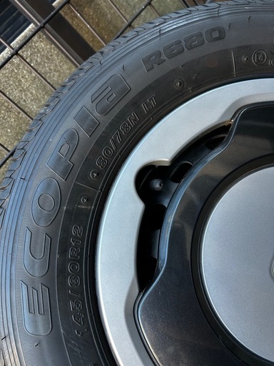 ホンダ　N-BAN 純正タイヤホイールセット