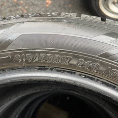 スタッドレスタイヤ４本 215/55R17 94Q ヨコハマYO アイスガードiG60　の画像