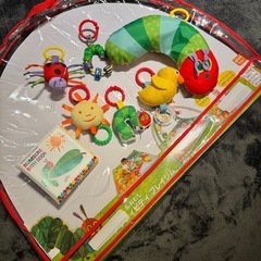 【美品】はらぺこあおむし アクティビティ　プレイジム　3way プレイジムの画像