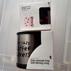 【未使用2個セット】フライングタイガー ミキシングマグカップ＆マジックマグの画像