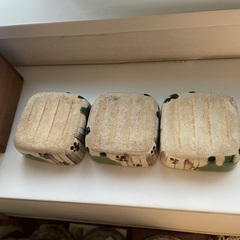 織部焼　☆☆　スクエア　角小鉢　10x10xH4.5cm　☆☆　3個セットの画像