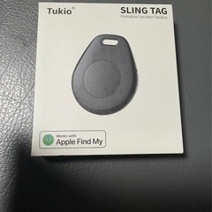 エアタグ 紛失防止タグ airtags (黒 4点セット)の画像