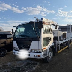 コンドル 18.7万k！低走行　積載車TADANO ４段ラジコン付　6速ターボの画像