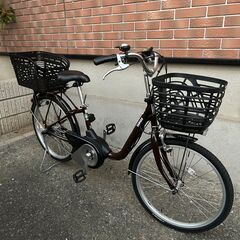 ヤマハ PAS『電動アシスト自転車』PAS SION-U 24インチの画像