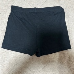 黒色スパッツ オーバーパンツ ショートパンツ 3枚セットの画像