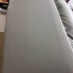 引き取り限定　レザーソファー　3人掛けの画像