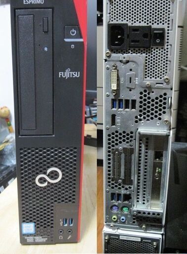 No.2/※訳あり富士通D588VX/i5/8500/3.00Ghz/メモリ16G中古品M.2.2SSD500GサブHDD1000G/DVD-RW/office2021 No.1/富士通D588VX/i5/8500/3.00Ghz/メモリ16G新古品M.2.2SSD1000Gサブ