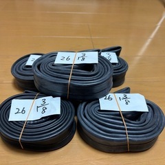中古タイヤチューブ26インチママチャリの画像