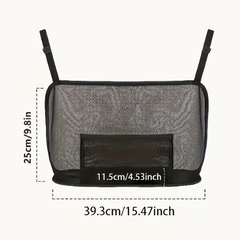 車用財布ホルダー　カーネットバッグポケットハンドバッグホルダー　座席間の画像