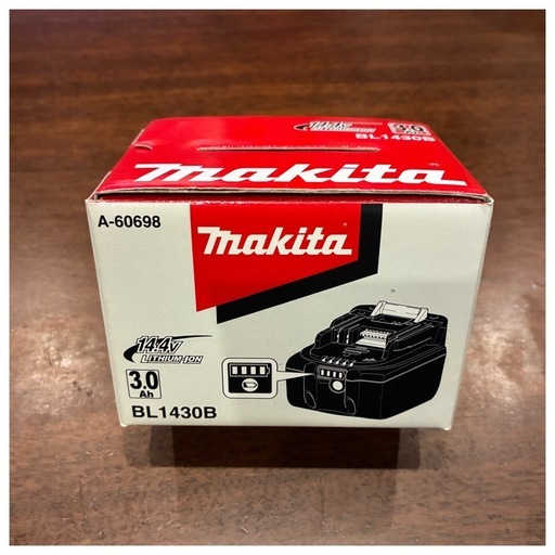 【新品・未使用】マキタ　純正バッテリー　BL1430B