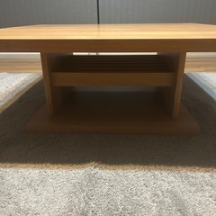 センターテーブル 収納付き 日本製 ローテーブル リビングテーブル LOWYAの画像