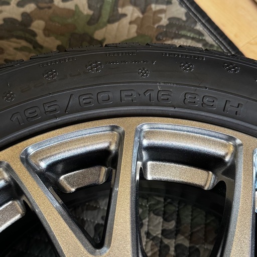 ATRradial ATR SPORT WINTER 101 195/60R16 + Verthandi YH-M7 16インチ ホイ