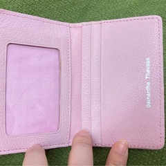サマンサタバサ　定期・名刺・カード入れ ピンクの画像