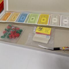 Jukka・FORTUNA/フィンランド製（部材OK）　MONOPOLY（部材詳細未チェック）　人生ゲーム・ダイナミックドリーム（部材詳細未チェック・元箱損傷）　３点セット　【非対面取引です】の画像