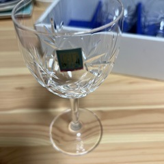 ワイングラス5脚セット箱入りの画像