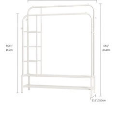 可愛いハンガーラックの画像