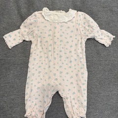 未使用バースデイロンパース 80の画像