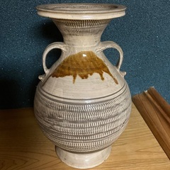 味のある小鹿田焼 花器を格安でお譲りしますの画像