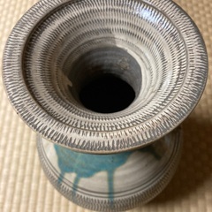 味のある小鹿田焼 花器を格安でお譲りしますの画像