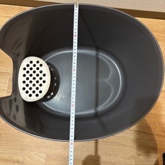 中古品 リッチェル 猫 トイレ スコップ付きの画像