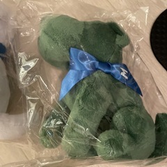 犬のぬいぐるみの画像