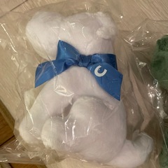 犬のぬいぐるみの画像