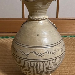 小鹿田焼 花瓶 格安でお譲りしますの画像