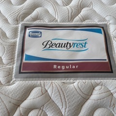 SIMMONS シモンズ  セミダブル　ベッドフレームとマットレスセットBeautyrest ビューティレストの画像