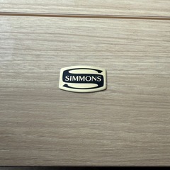 SIMMONS シモンズ  セミダブル　ベッドフレームとマットレスセットBeautyrest ビューティレストの画像