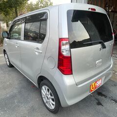 ★スズキ　ワゴンR　FX　★走行68000ｋｍ★車検２年取得渡し+法令点検整備等★ドライブレコーダー★デジタルインナーミラー＆前後カメラ★衝突軽減ブレーキ★ETC★シートヒータ★アルミホイール★の画像