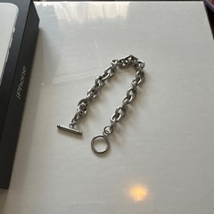 シルバーブレスレットの画像