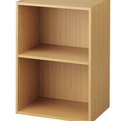 【未使用】ニトリ　本棚　収納棚の画像