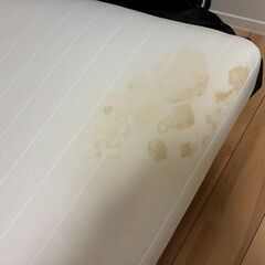 無印セミダブルの足つきマットレスベッドお譲りしますの画像