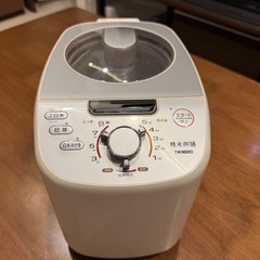 ツインバード　精米機　の画像