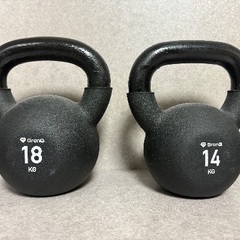 【中古】札幌 引取歓迎 ケトルベル まとめて 18kg 16kg 14kg 10kg 8kg 6kg 5kg×2 3kg Grong FIELDOOR KETTLEBELL SUNS セット 【札TB01】の画像