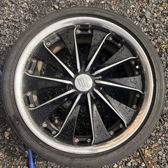 【値下げ中】レイズ　ブラックフリート　19インチの画像