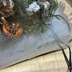 25cmクリスマスツリー　飾りの画像