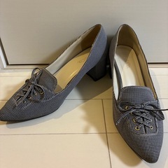 titty&Co. チェック柄パンプス 汚れありの画像