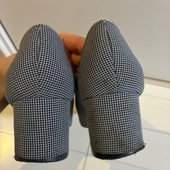 titty&Co. チェック柄パンプス 汚れありの画像