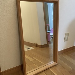 鏡 壁掛け ミラー ウォールミラー おしゃれ 北欧 姿見 幅 41 高さ 69 かがみ 飛散防止 日本製 壁掛け鏡 壁掛けミラー かがみ 吊り鏡 吊りミラー 吊り 木製 鏡 姿見 鏡壁掛け ミラー壁掛け 壁掛け鏡 壁掛鏡 ドレッサー 軽量 吊り下げ 姿見 吊り下 ミラー 吊下げ 鏡 国産 玄関 鏡 洗面 鏡 洗面所 ミラー 洗面台 壁 鏡 お洒落 かわいい 可愛い 立体 フレーム スクエア 立体感 抜群! 日本製 綺麗 仕上がり !壁掛け 鏡 ミラー 姿見の画像