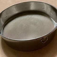 ステンレス　粉ふるい（こし器）の画像