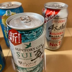 チューハイ　カクテル　ノンアルコールビールなど　合わせて5本の画像