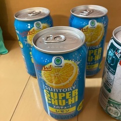 チューハイ　カクテル　ノンアルコールビールなど　合わせて5本の画像