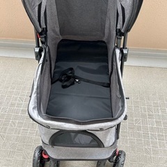 GEX ジェックス わんわんカート 中型犬用 グレーの画像