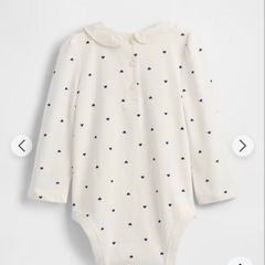 【新品未使用未開封】　新作　はじめてのお気に入り　gap ロンパース　70㎝の画像