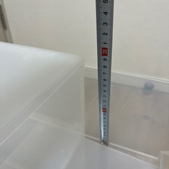 無印のポリプロピレン 収納ケース2段
の画像